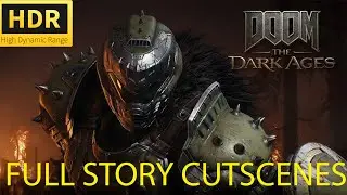 Doom The Dark Ages Full Story Cutscenes RTX 5090 Path tracing in 4k HDR