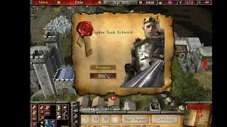 stronghold crusader  gameplay skirmish mode kingmaker