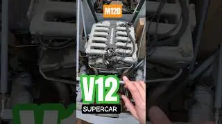 Среднемоторный суперкар с двигателем V12 👨&zwj;🔧, созданный на базе Mercedes S600 W140 #v12 #mercedes...
