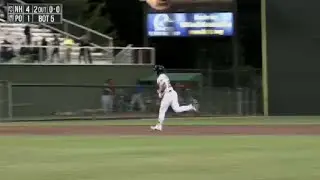 Chavis hits first homer