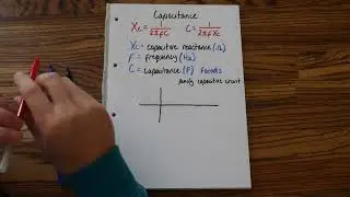 Capacitance and capacitive reactance explained and transposed
