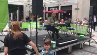 Ellie Williams performing Hallelujah in aid of Macmillan Cancer Support