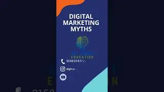 Myths in Digital Marketing | Digital Marketing Myths #shorts