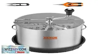 VEVOR Bud Leaf Trimmer 16 inch Stainless Steel Manual Bud Trimmer Machine