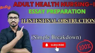 11.Intestinal Obstruction in AHN | Pathophysiology, Clinical Features & Postoperative Care | NN4U