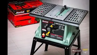 Every DIY - MaxSell Bench Top Table Saw MTS-2518 Guide and Quick Review
