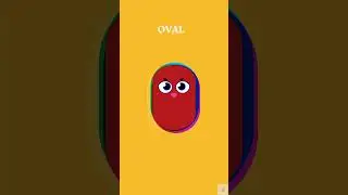 Английский язык для детей: Геометрические ФИГУРЫ. English for Children: Geometric shapes #shorts