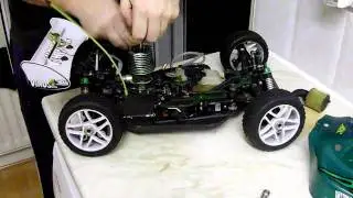 Starting a Nitro Ansmann Virus Buggy