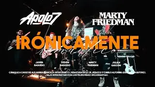 APOLO 7 FT MARTY FRIEDMAN - Ir&oacute;nicamente Rom&aacute;ntico (official Video )
