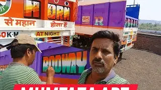 Best Complete 3D Truck Painting | Truck complete Modification Hand Painted by Mumtaz Art & Redium