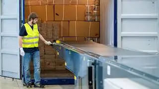 Caljan Classic Telescopic Conveyor &mdash; World's most sold telescopic conveyor