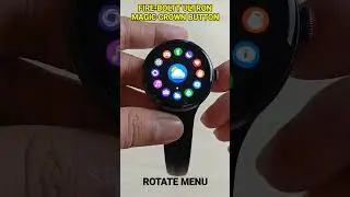 Fire-Boltt Ultron : Three Functions Of Magic Crown Rotating Button