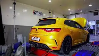 2020 Renault Megane RS Custom Tune and Dyno run at DAS Tuning