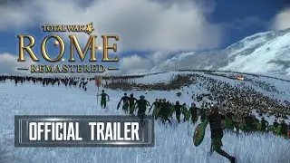 Total War Rome Remastered   Official Live Action Trailer PC