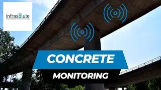 Concrete monitoring with humidity & corrosion sensors for bridges, car parks, tunnels and buildings