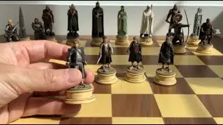 ASMR | The Lord of the Rings | chess set | video 2