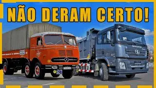 5 CAMINHÕES QUE FRACASSARAM NO BRASIL