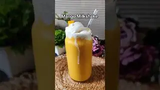 Best Mango Milkshake Ever#ytshort#trending#viralvideo#mangomilkshakerecipe