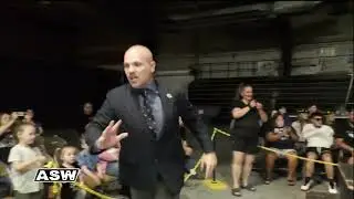 Clips from Handsome Nick Hamrick w/ A. Dick Vickers vs Casey King at All Star Wrestling