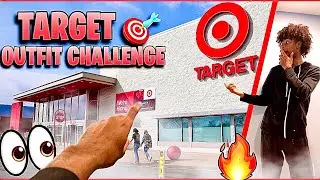 PICKING OUT A FIRE OUTFIT IN TARGET 😱🔥 | OUTFIT CHALLENGE