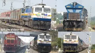 Diesel TRAINS in Nanded Division | Sachkhand & Sampark Kranti Express | Train Videos Indian Railways