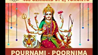 Poornima Pooja - Toronto Sri Maha Ganapathy Temple