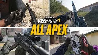 All APEX Weapon Attachments - Call of Duty Modern Warfare 4 Beta