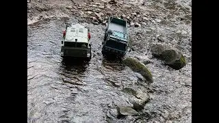 Cross RC BC8 Mammoth and RC4WD Beast II Crawling