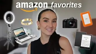 AMAZON FAVORITES 2023 | *jewelry, home, tech, & camera gear*