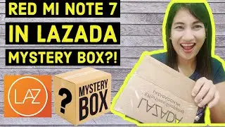 Brand New Redmi Note 7 in Lazada Mystery Box