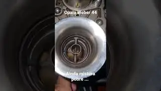 Acerto carburador Weber 44 Italiana IDF no Opala 4.1.. em processo .. | 7677 - Mec&acirc;nica de Antigos