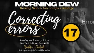 THE MORNING DEW- 30 days Prayer Challenge with Dr. Ines Furume