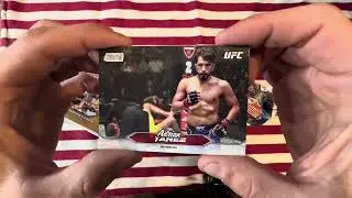 Topps UFC Stadium Club blaster box pack 1