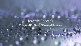Jerome Sorcsek, Trio for Alto Flute, Oboe and Bassoon (2018)