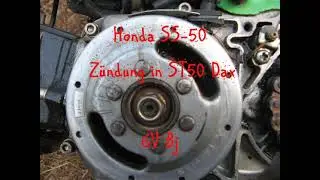 Honda SS 50 Zündung in Dax ST50 Motor