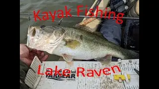 Kayak Fishing Lake Raven, Texas!