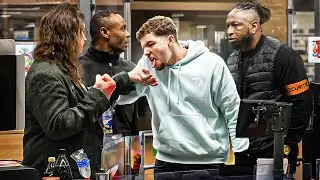 FORCER LES GENS À PAYER MES COURSES ! (la sécu me vire encore)