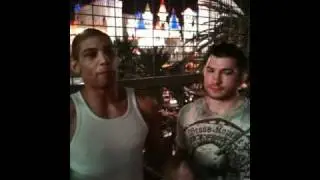 On the Vegas strip after Pro MMA class at XC