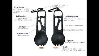 Lasten 11 in multi tool EDC spork review 10% discount code