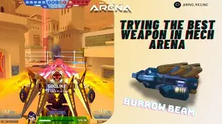This Weapon is BROKEN&hellip; Burrow Beam at Max SP 💀 #mecharena #gaming #burrow #beam