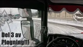Del 3 av Snön är tillbaka! (Plogning med Scanian)