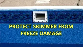 Tips For Protecting Pool Skimmers From Winter Damage