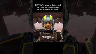 He has no idea whats coming  #helldivers2 #helldivers2memes