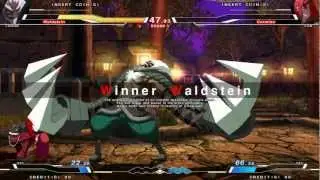 Under Night In-Birth Presents: Waldstein vs Carmine