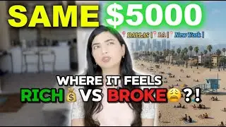 How $5000 feels different in east and west coast in usa🇺🇸