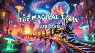 All Aboard the Magical Train Adventure! | Fun Kids Song | Kitty Shorts |
