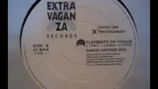 David Ian Xtravaganza - Elements of Vogue (David DePino Mix)