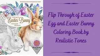 Flip Through of Easter Egg and Easter Bunny Coloring Book