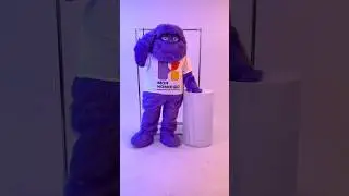 Purple Big Hack Mascot Costume 💜 | Fun Character for Kids & Events ✅