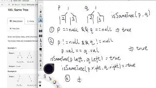 LeetCode Tutorial 100. Same Tree